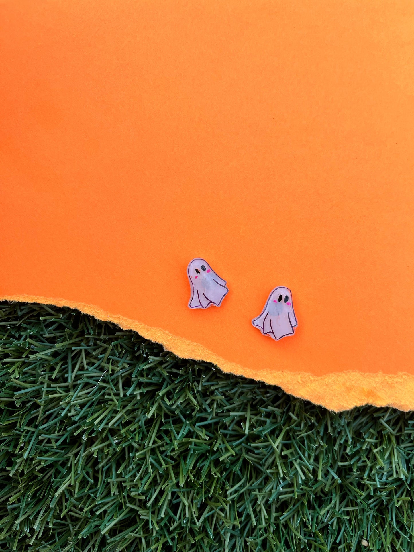 Ghostie Stud Halloween Earrings