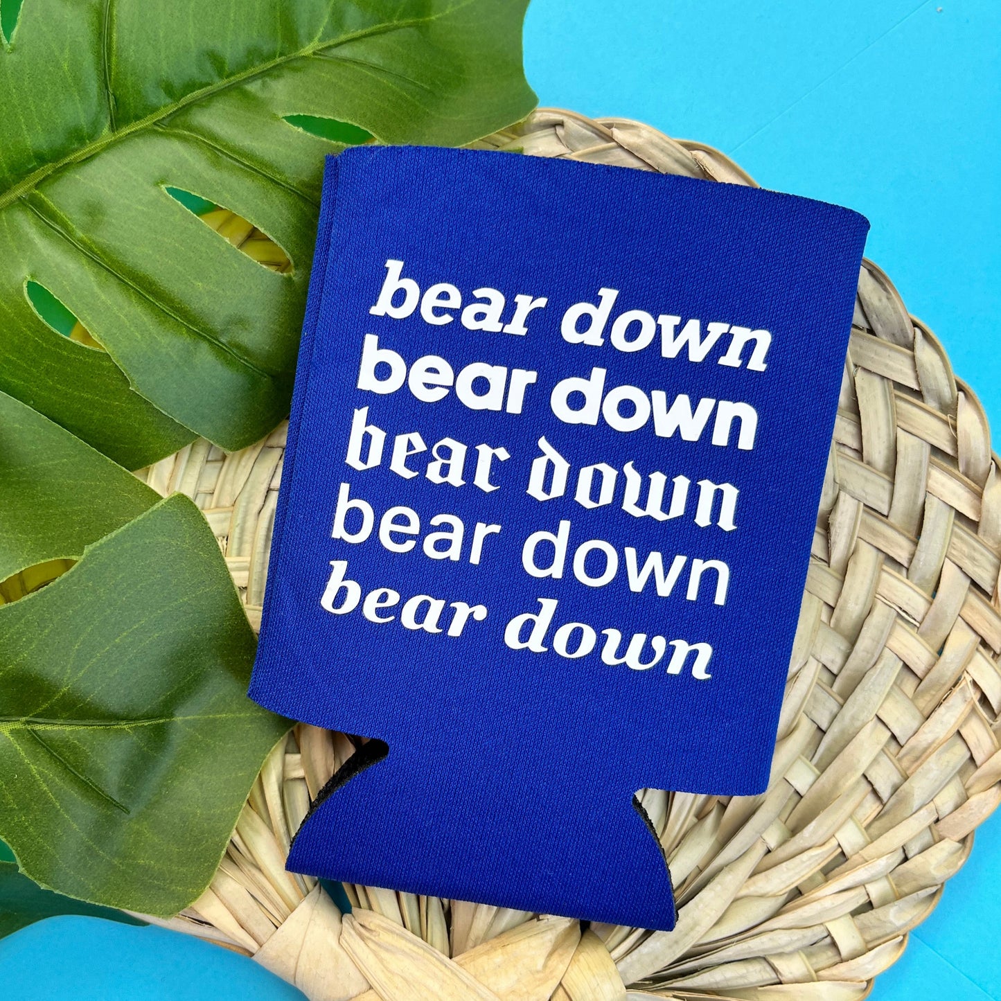 Bear Down Can Cooler